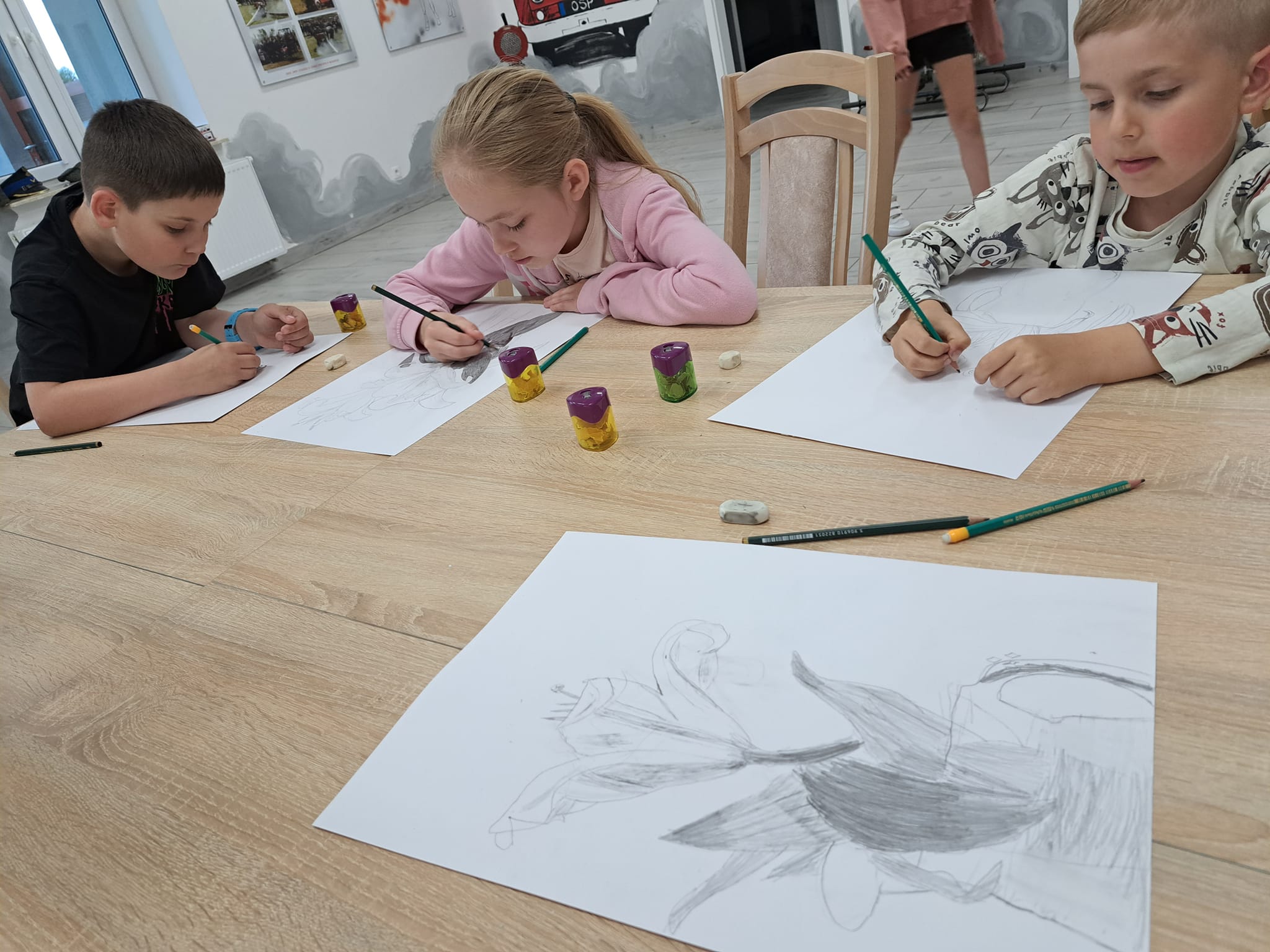 Zajęcia plastyczne - rysunek z natury